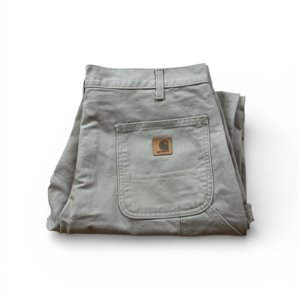 Carhartt B11 Loose Original Fit Washed‎ Duck Work Dungaree Pants 36x30 & 38 x 30